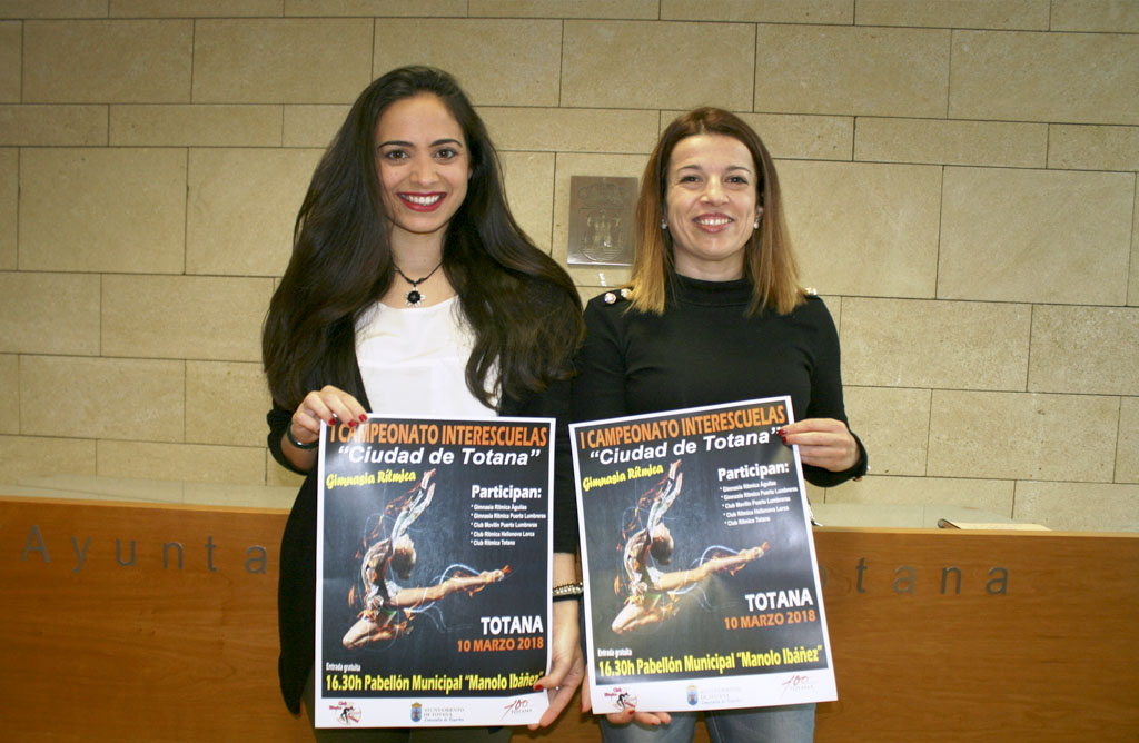 Totana acogerá el I Campeonato Interescuelas “Ciudad de Totana” de Gimnasia Rítmica